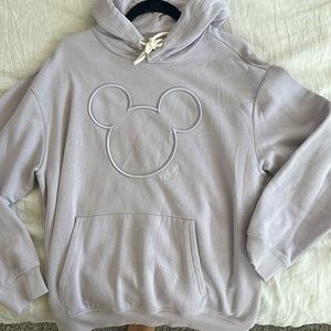Purple Mickey sweatshirt